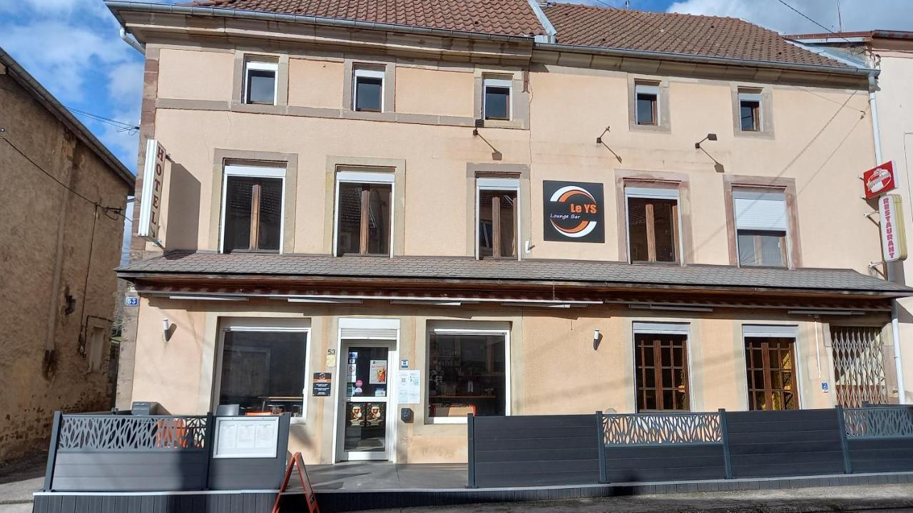 Le Ys Lounge Bar Hotel Badonviller Exterior foto